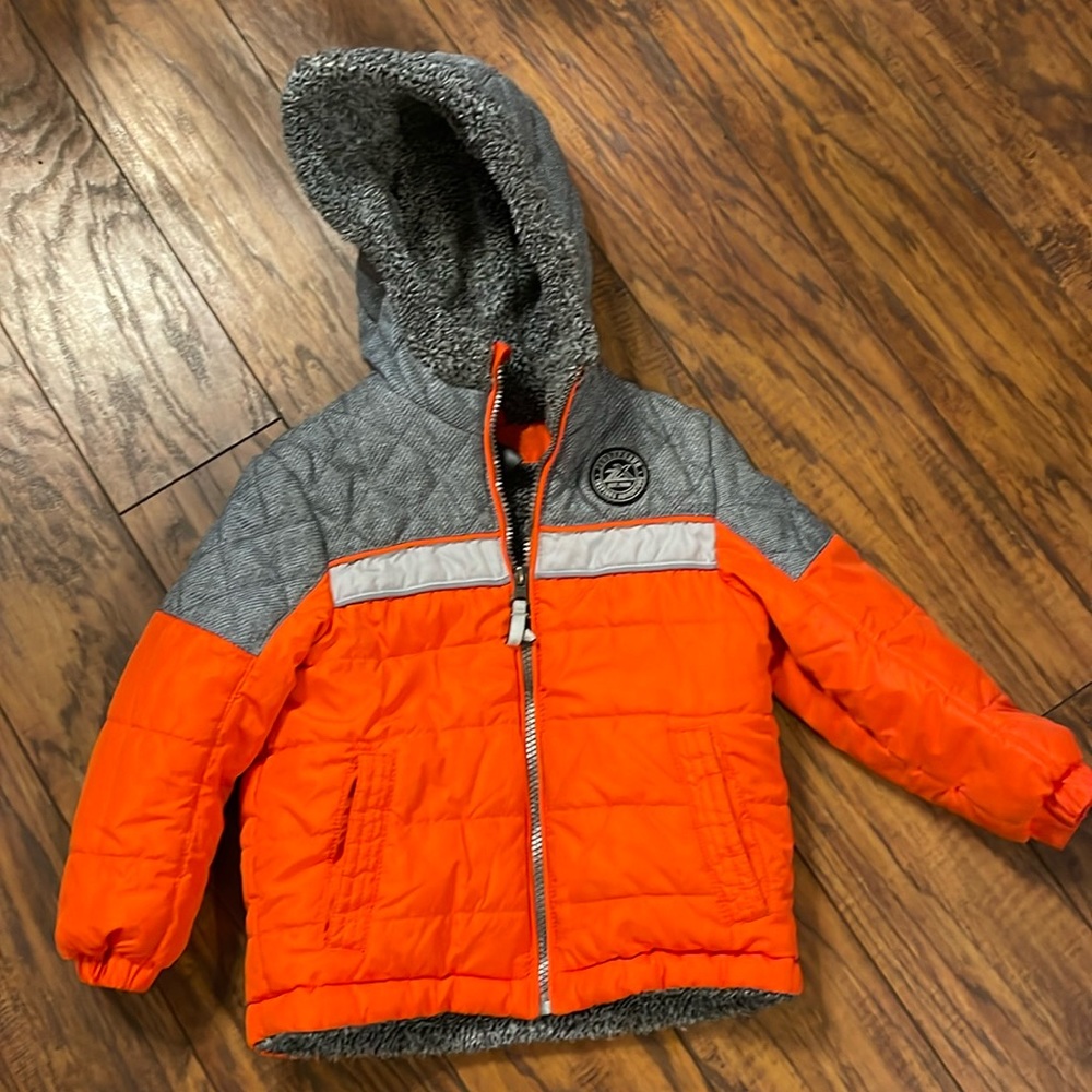 ZeroXposur Kids Orange and Gray Jacket